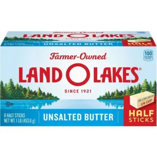 Land O Lakes Unsalted Butter Half Sticks
