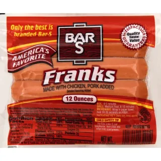 Bar-S America's Favorite Franks, Smoke