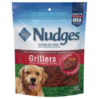 Blue Buffalo Nudges Grillers Natural Dog Treats, Steak