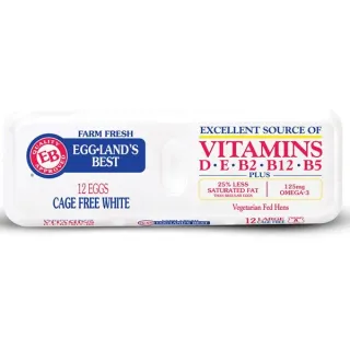 Eggland's Best Grade A Cage Free Large White Eggs