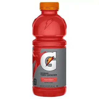 Gatorade Thirst Quencher Fruit Punch Natural Flavor Sports Drink Bottle (20 fl oz)