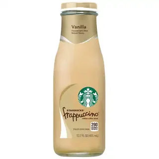 Starbucks Frappuccino Vanilla Flavored Chilled Coffee Drink Bottle (13.7 fl oz)