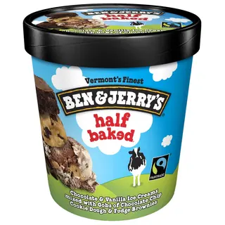 Ben & Jerry's Half Baked Ice Cream Cup (1 pt)