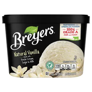 Breyers Natural Vanilla Ice Cream (48 fl oz)